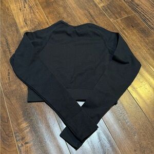 XS/S Jed North fitted crop top, black